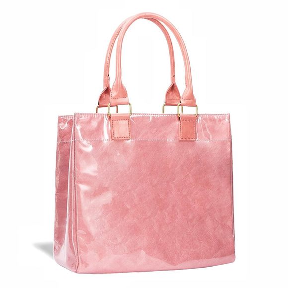 Tote Bag - Large Size Transparent Pvc Handbag, Waterproof, O_O - Picture 1 of 5